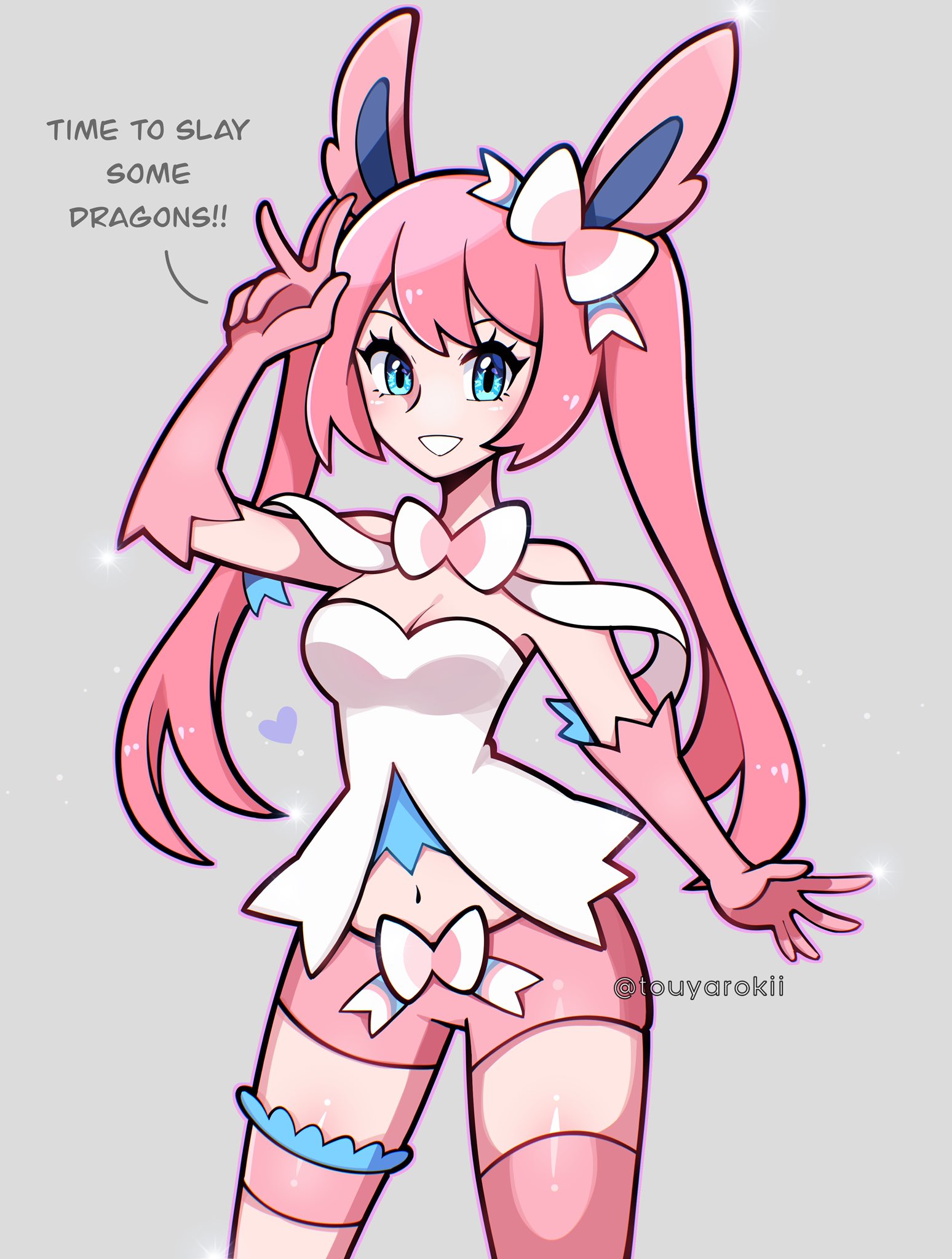 Ninfia Gijinka Sylveon Gijinka By PluviolLullaby - Fur Affinity [dot]