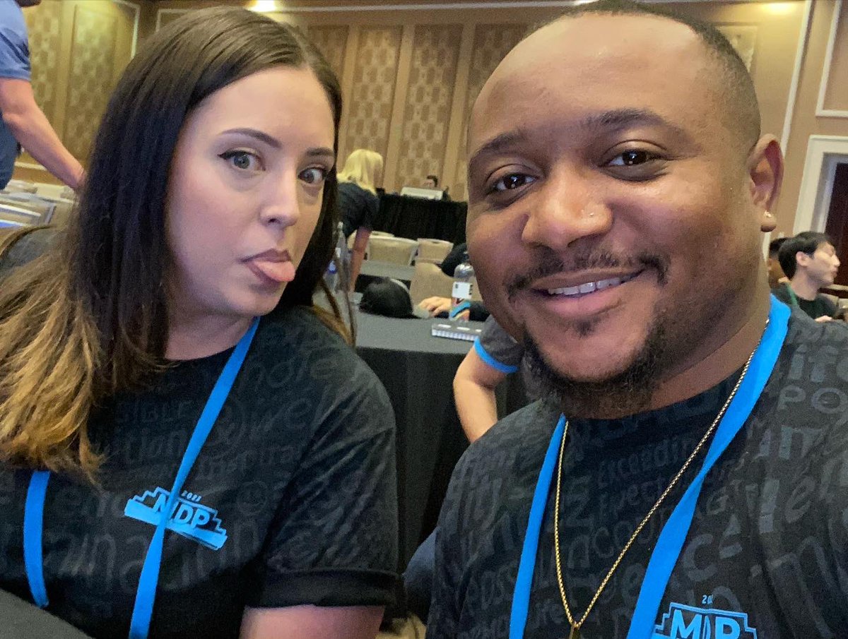 curtisjASM's tweet photo. Wrapping up our final day of MDP!!! I can honestly say that this experience was amazing! It was great to network with other AT&amp;T employees and see familiar faces as well!! Can’t wait to see what else is in store for my career! #2022MDPLife 
@JulianaATT1 @breanna_landry_ https://t.co/czjUFqiT9R