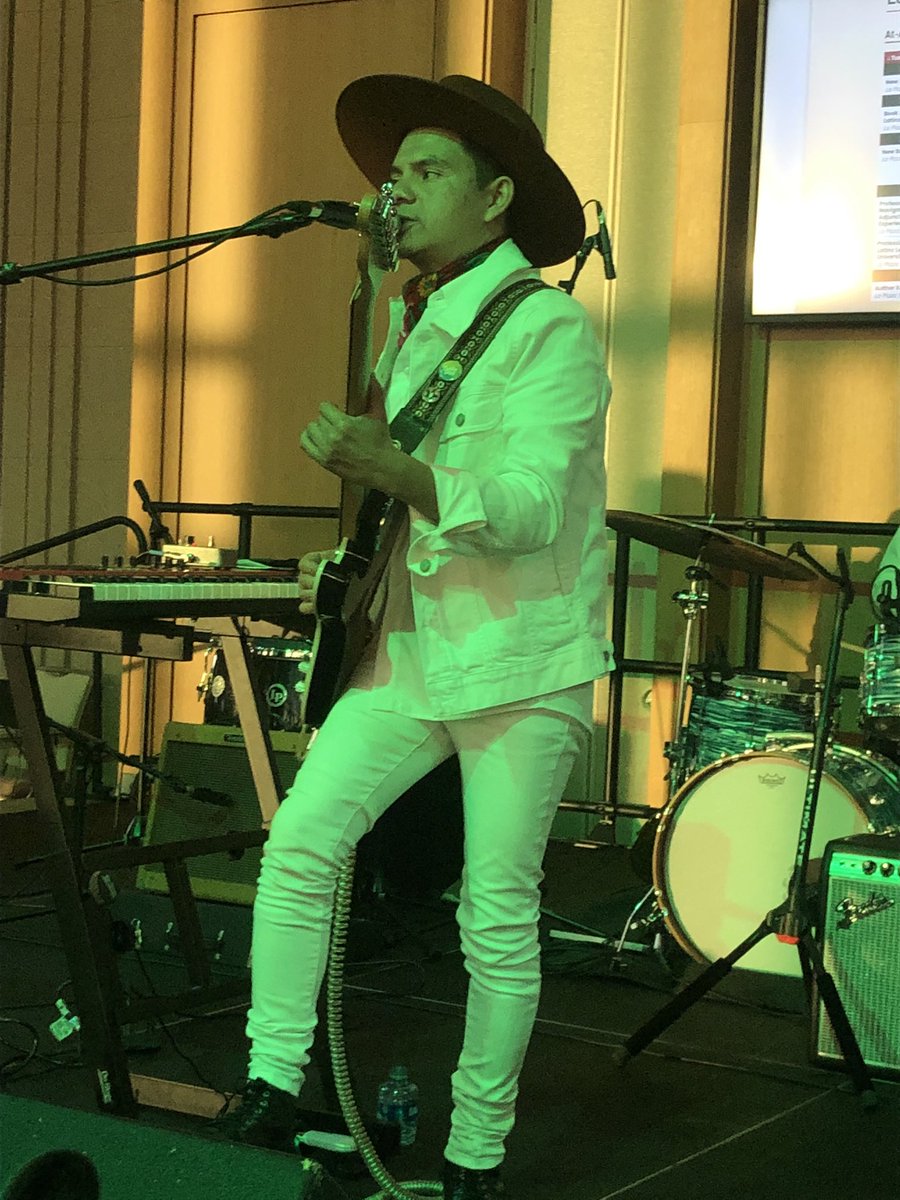 Larry La Fountain @larrylafountain dot bsky (@larrylafountain) on Twitter photo The Chicago-based Latinx band <a href="/DosSantosChi/">Dos Santos</a> with lead singer <a href="/_AEChavez_/">Alex E. Chávez</a> performing at the <a href="/Latinx_Studies/">Latina/o/x Studies Association</a> Association fiesta at Notre Dame in Indiana. Amazing! Had the whole house dancing! Great sound! Check them out! #LSA22ND The Chicago-based Latinx band <a href="/DosSantosChi/">Dos Santos</a> with lead singer <a href="/_AEChavez_/">Alex E. Chávez</a> performing at the <a href="/Latinx_Studies/">Latina/o/x Studies Association</a> Association fiesta at Notre Dame in Indiana. Amazing! Had the whole house dancing! Great sound! Check them out! #LSA22ND
