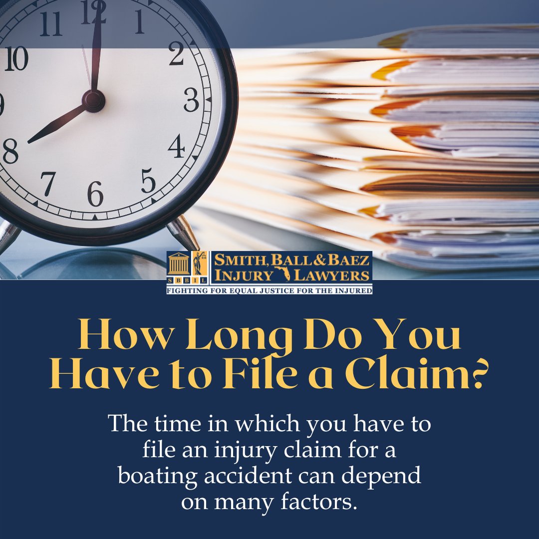 Because the time limitations for filing these types of claims can be quite complicated, it is crucial to contact a knowledgeable boat accident attorney in Florida right away to protect your rights.

📲 (561)500-HELP
💻 smithball.com

#floridaattorney