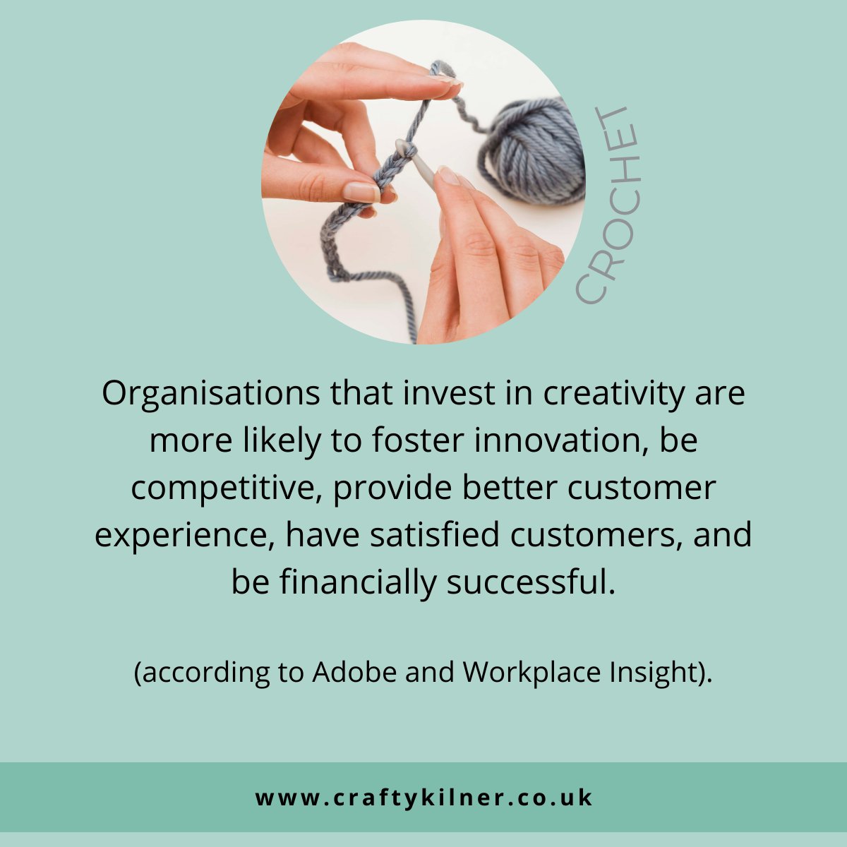 I would love to discuss crocht workshops at your workplace, so get in touch or Book a discovery call:
calendly.com/craftykilner/3…

#employeewellbeing #teambuilding #crochetworkshop