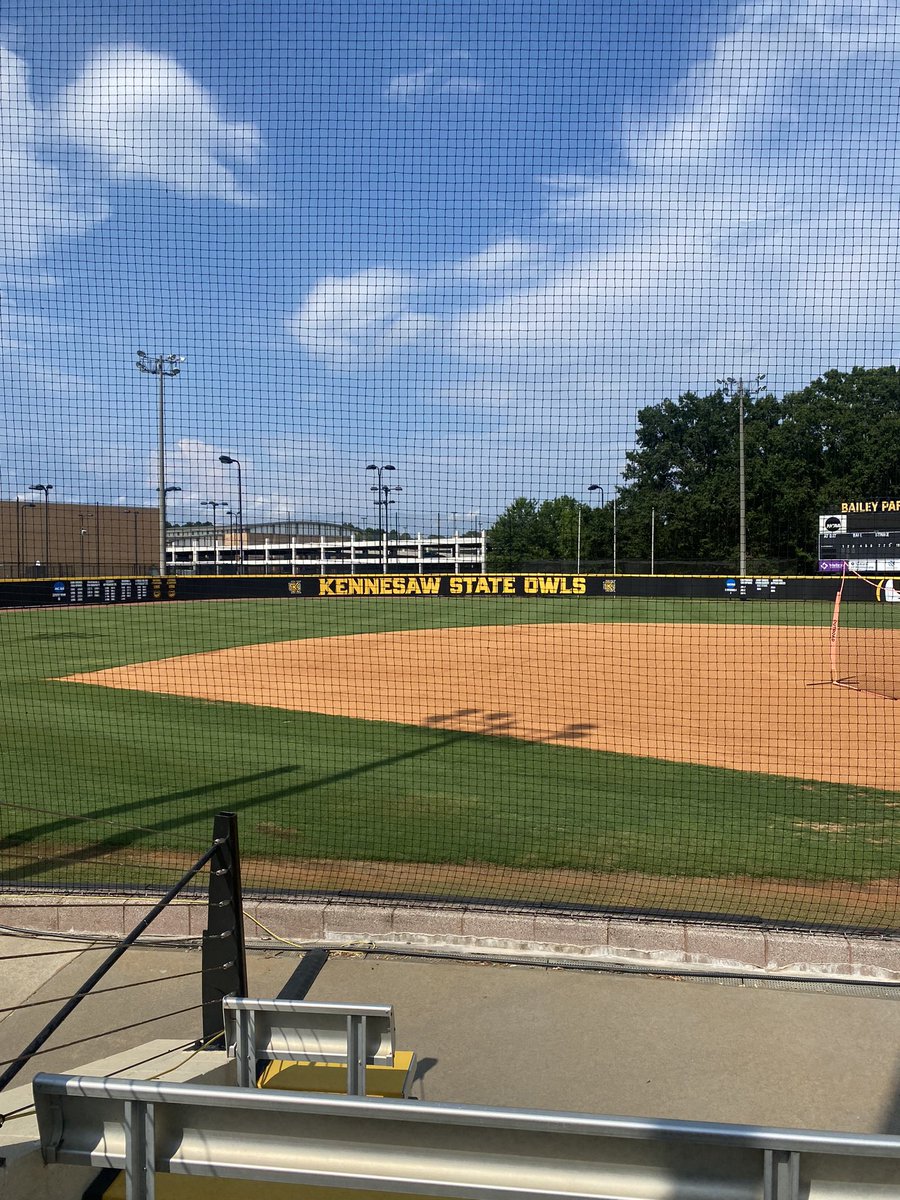 Had a great time at the <a href="/KSUOwlsSB/">Kennesaw State Softball</a> camp. Learned a lot from the amazing coaches. Cant wait to use their feedback this weekend!