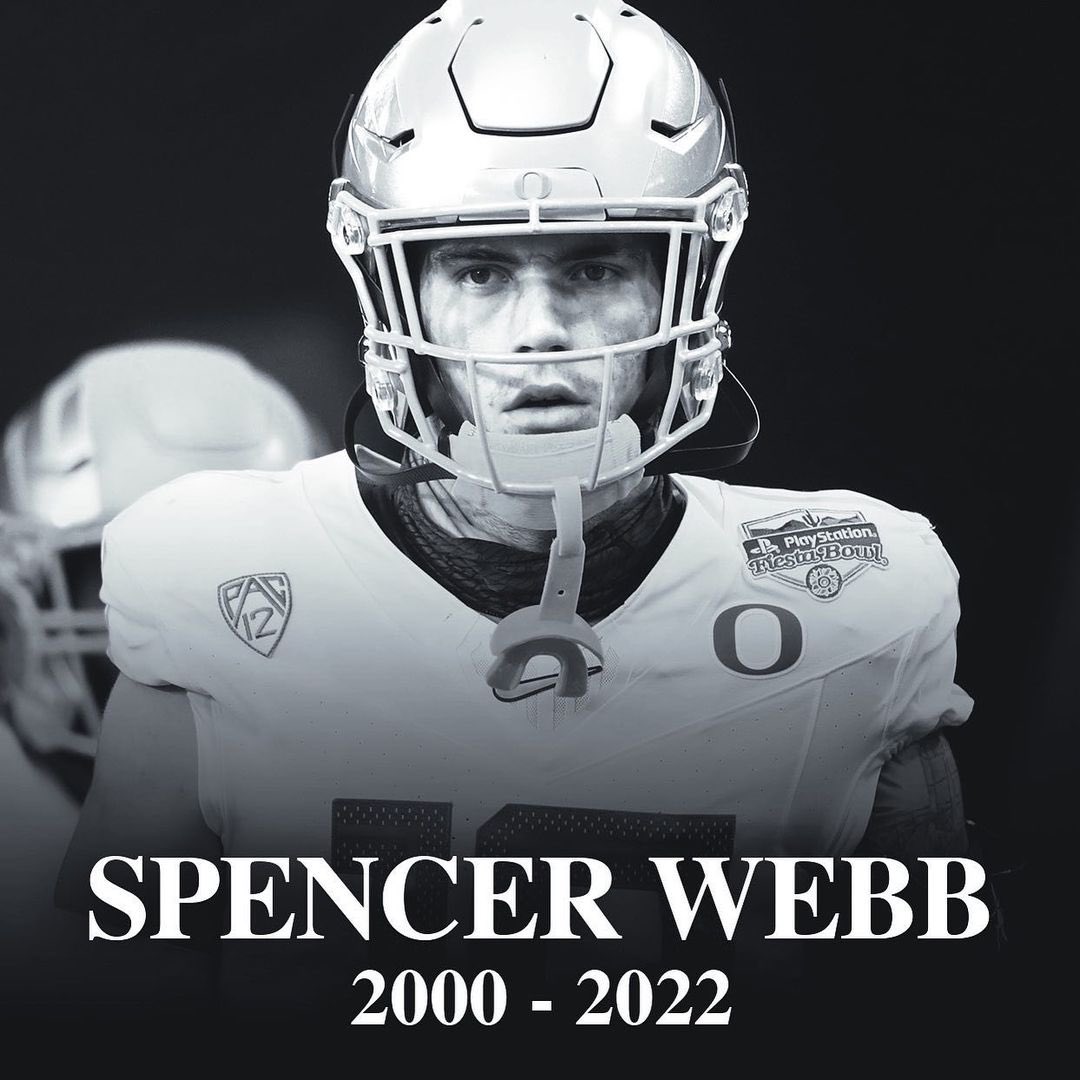RIP Spencer Webb 💚 

(📸 <a href="/247Sports/">247Sports</a> )