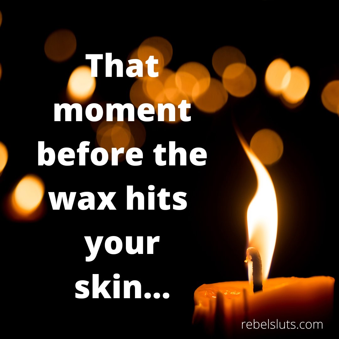 RebelSluts's tweet photo. 💋https://t.co/8iUpsZXTQo to read A Brief Introduction to the Sensual Art of Wax Play. 

Are you more experienced with the art of wax play? What is it like for you the moments before the wax hits you or your partner(s) skin? https://t.co/vIRJXWFSmf