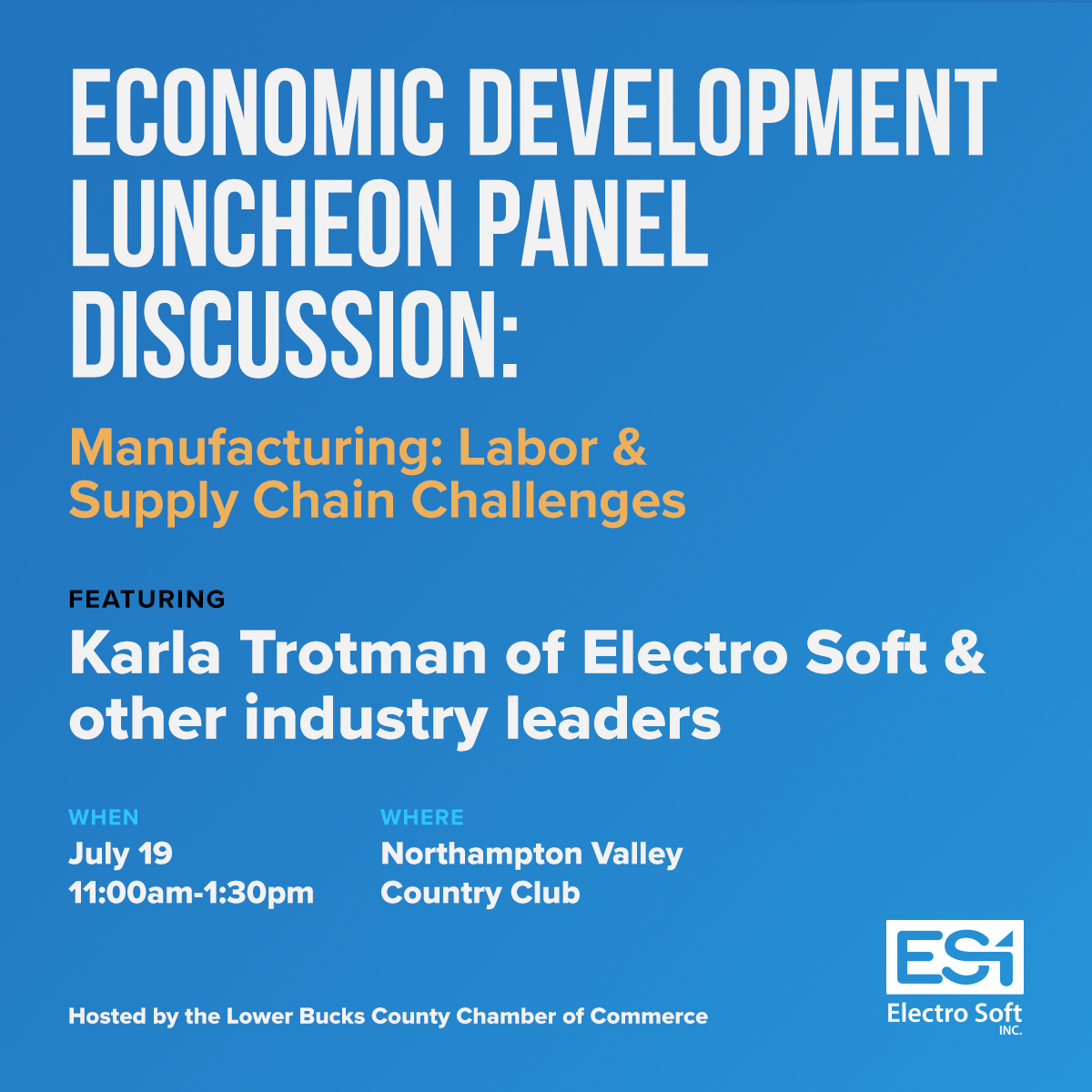 This Tuesday, join President and CEO, Karla Trotman, as she participates in an LBCCC panel discussion at Northampton Valley Country Club.

Reserve your spot today! Registration is open here: hubs.li/Q01gTK8X0