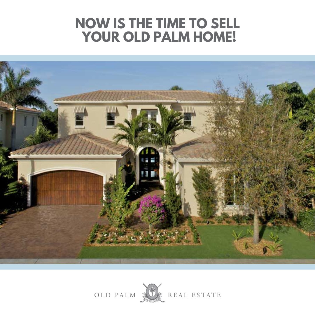 If you are considering selling your #OldPalmGolfClub residence, now is the time! When you partner with #OldPalmRealEstate to list your home, you not only receive a customized marketing plan, but also access to our network of high net-worth #buyers. Visit our website to learn more