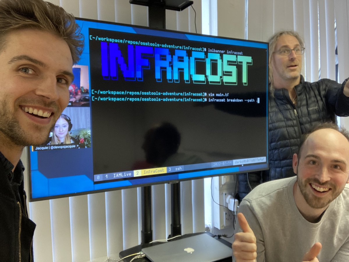 Hugo Rut (@hugo_rut) on Twitter photo Fun Thursday evening spent watching the "Build On Weekly" livestream from <a href="/darkosubotica/">Darko Mesaroš 💙 💛 🇪🇺</a> & <a href="/devopsjacquie/">jacquie capur</a>, featuring <a href="/infracost/">Infracost</a>! wooot! Fun Thursday evening spent watching the "Build On Weekly" livestream from <a href="/darkosubotica/">Darko Mesaroš 💙 💛 🇪🇺</a> & <a href="/devopsjacquie/">jacquie capur</a>, featuring <a href="/infracost/">Infracost</a>! wooot!