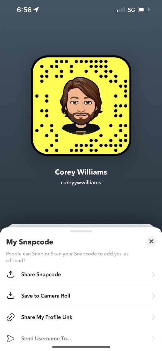 Had to make a new snap, add your boy!