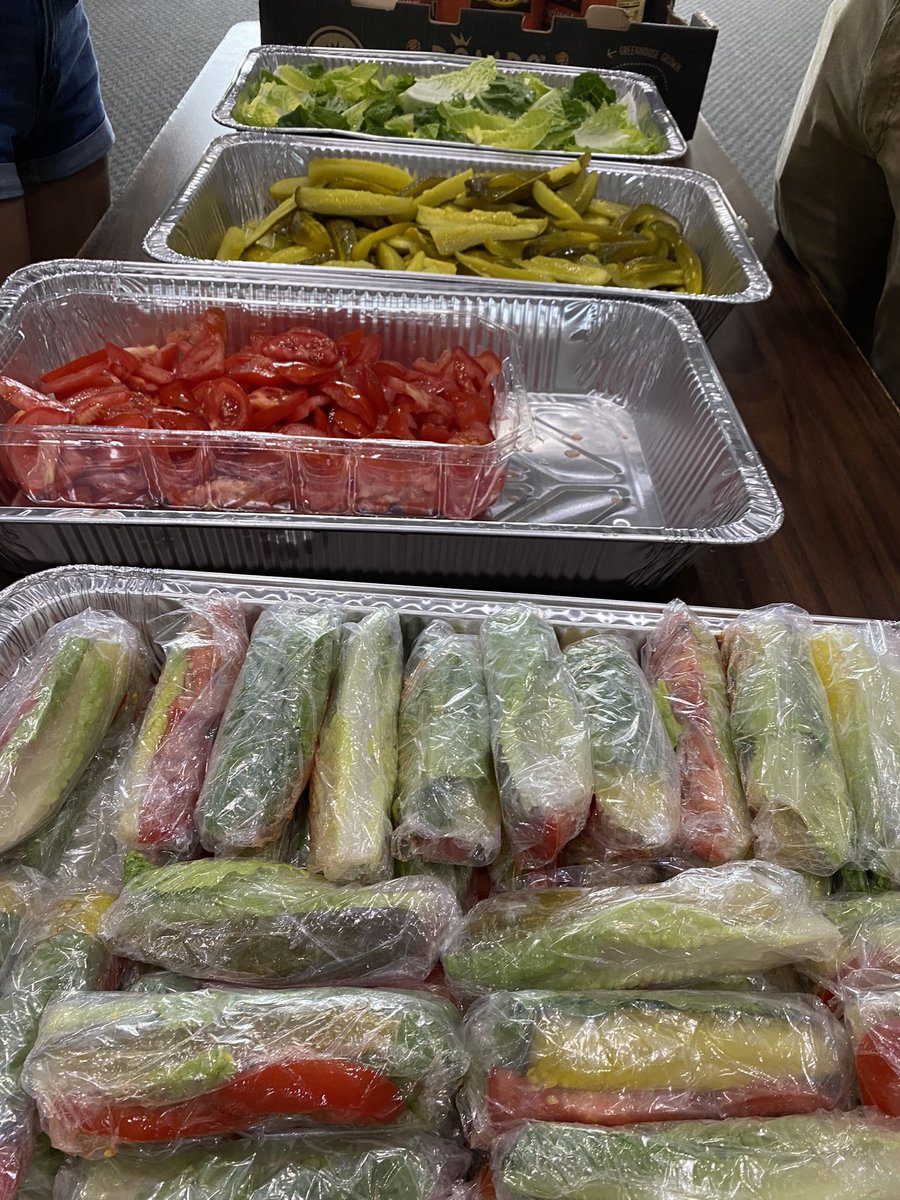 M.U.F.F.I.N Summer Lunches are going on! Volunteers are hard at work! Done with week 2!