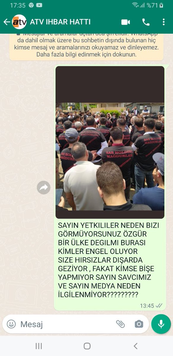 #adaletöldü #Sasholdingmagdurları ölüyor biz borç içinde yüzerken hala dolandırıcılık dosyalarımız açılmıyor 13105 kişi olarak suç duyurularımıza bakılmıyr 13aydır yalvarıyorz sesimizi duyun diye neyi bekliyorsunuz! <a href="/umitozdag/">Ümit Özdağ</a> <a href="/meral_aksener/">Meral Akşener</a> <a href="/alibabacan/">Ali Babacan</a> <a href="/kilicdarogluk/">Kemal Kılıçdaroğlu</a> <a href="/RTErdogan/">Recep Tayyip Erdoğan</a>
