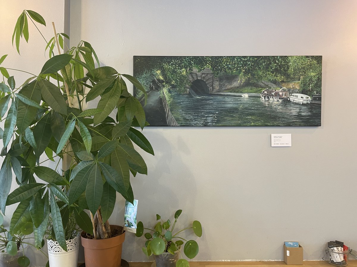 sblstudios's tweet photo. Sharing news about my solo summer show "Urban Landscapes" currently on view in the wonderfully calming oasis of @PistachioPickle 142 Liverpool Rd, N1. Hope you can make it. The exhibition runs to 31 August. For further info - see @ArtRabbit link:  https://t.co/KeNnXmCTBf https://t.co/K5zJm5ge4n