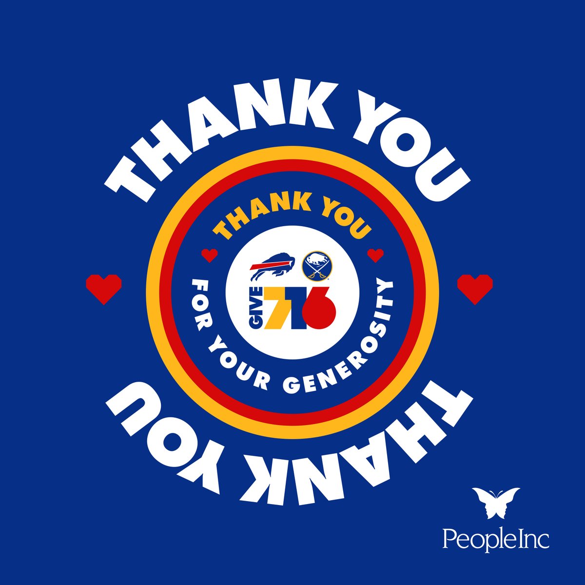 Thank you to everyone who has supported People Inc. during #Give716! Your contributions help us make a difference in the lives of people with disabilities, families & older adults. There is still time to donate: give716.org/give/give716/2… The campaign ends at 7:16 a.m. #wny