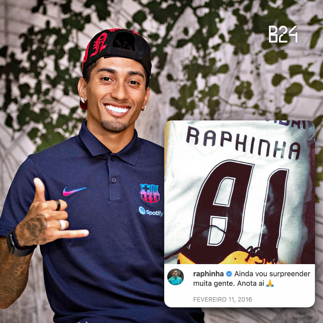 De chegar ao Vitória SC como um desconhecido até rumar ao Barcelona como uma estrela.

Raphinha cumpriu 🤍