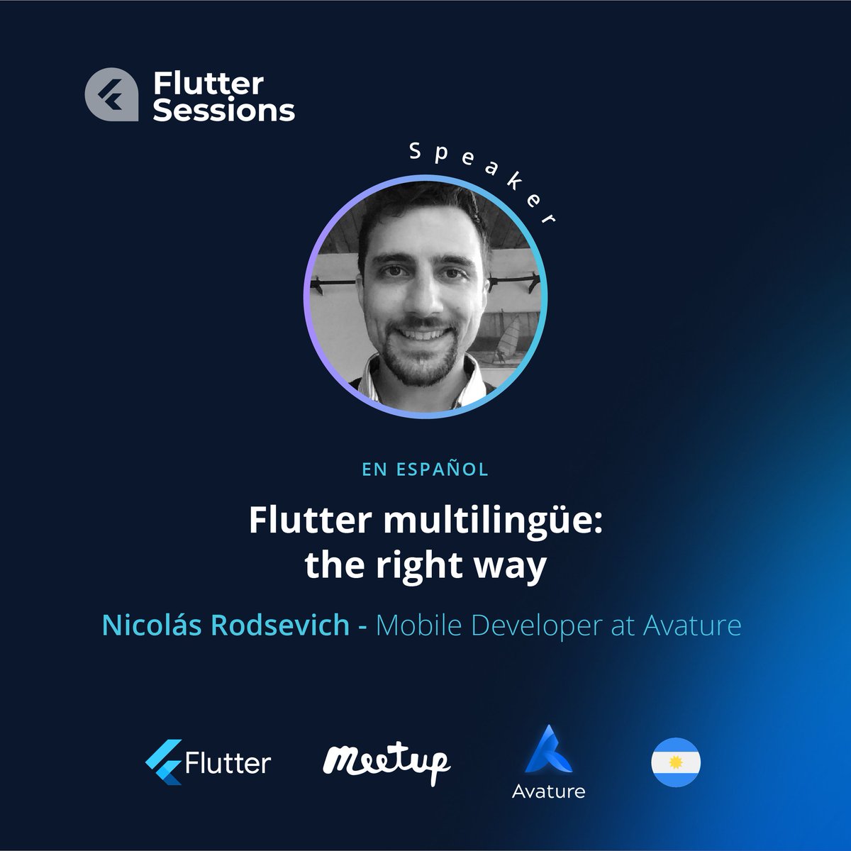 flutter_uruguay's tweet photo. #FlutterSessions is back with international speakers! π
From Uruguay, we started organizing these events to help grow the community and spread #Flutter knowledgeπ
π
July 25
π 7 pm (GMT-3)
π» Online
π¬ In Spanish
π https://t.co/ZB1NgmlyXs
@FlutterDev @FlutterComm @Meetup https://t.co/no0k8Hx7WV