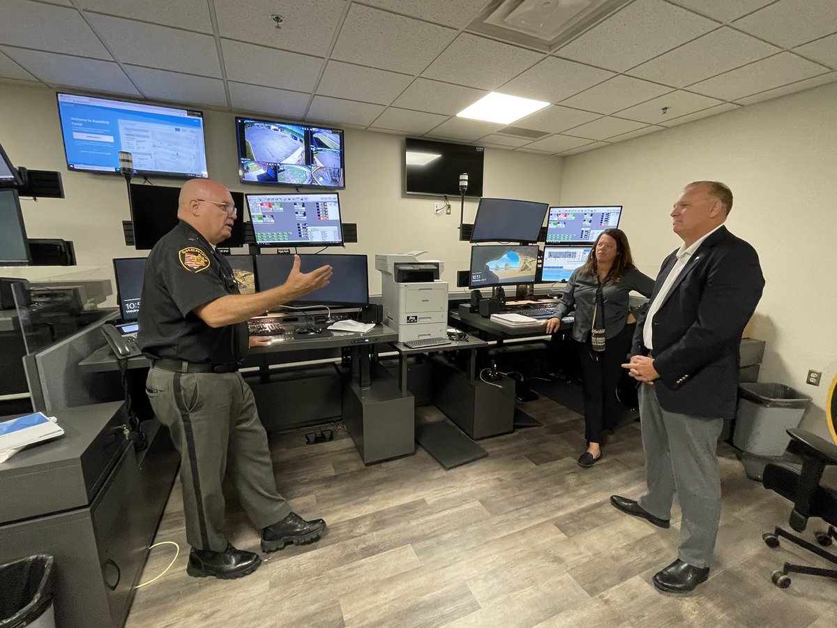 I’m honored to receive the endorsement of Logan Sheriff Randy Dodds and enjoyed a tour of the Dispatch Center and Jailhouse. 

I’ll work everyday in Columbus to defeat every effort to defund our police and Sheriff’s Dept. in the 85th District!