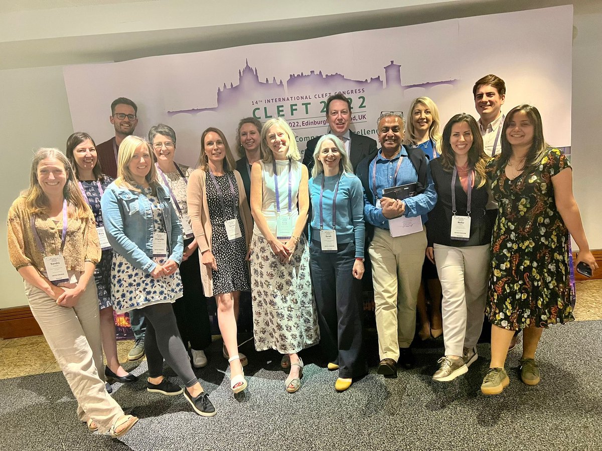 SUCH a treat to spend the week with my incredible colleagues from the Spires Cleft Centre (@OUHospitals & Salisbury) at #cleft2022! What an incredible group of kind human beings! @JennCropper @SerenaMartin77 @101nitisha