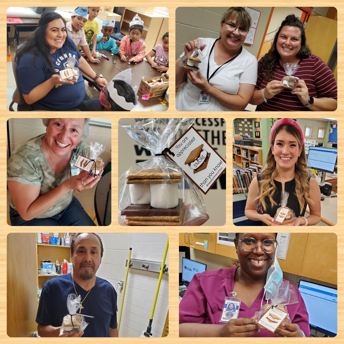 mrsaleeh_'s tweet photo. You are appreciated S’MORE than you know! 🤍 @NISDMead #meadsummerschool @lelliott551 @mmgarcia729  @MrsG_bookworm @StephanieDerol1 @mbarboox @alynt91 https://t.co/GV9HtRXzPM