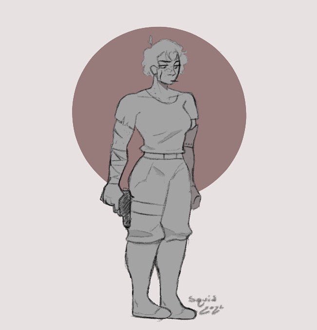 Stella sketch <3 
#fallout4 #falloutoc