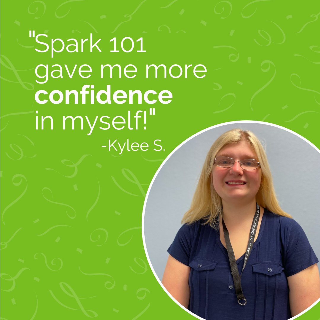 Kylee is one of our AWESOME students from Nebraska! Our Spark 101 class helped her gain confidence and discover her strengths. ✨ She hopes to become a Songwriter or Special Education teacher one day, and we know she can do anything she puts her mind to! ⚡#DiscoverYourAWESOME