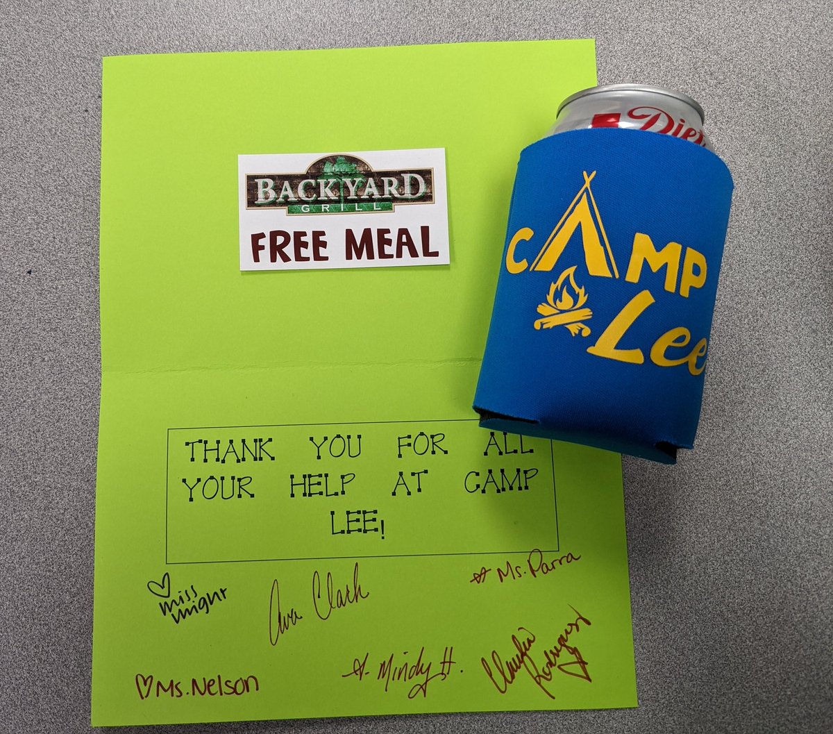 AndreaBarnes83's tweet photo. Awww our admin at #CampLee22 are the best!! Thank you for such an amazing experience this summer! I loved working at Camp Lee! ❤️ @MindyHidalgo @avalclark @LeeCFISD #lastday https://t.co/x3MUheJNGG