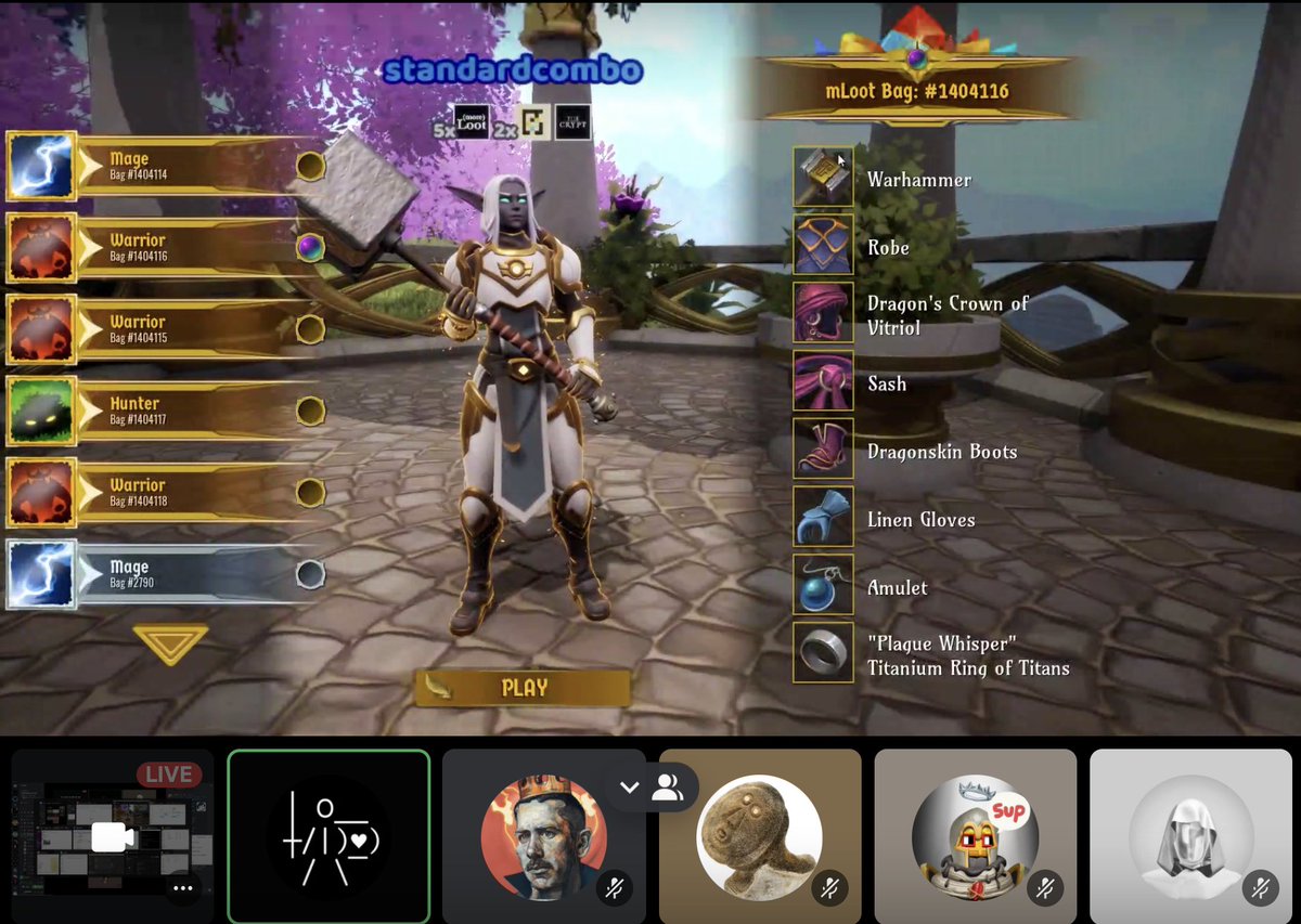 Timshel's tweet image. coming soon from @standardcombo...

LootMMO.com