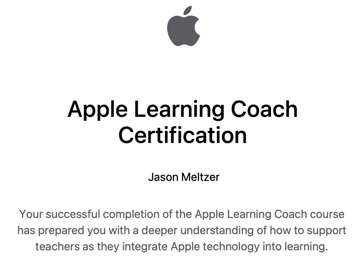 It's official!  What a great experience.  Can't wait to share my new skills with teachers and students.