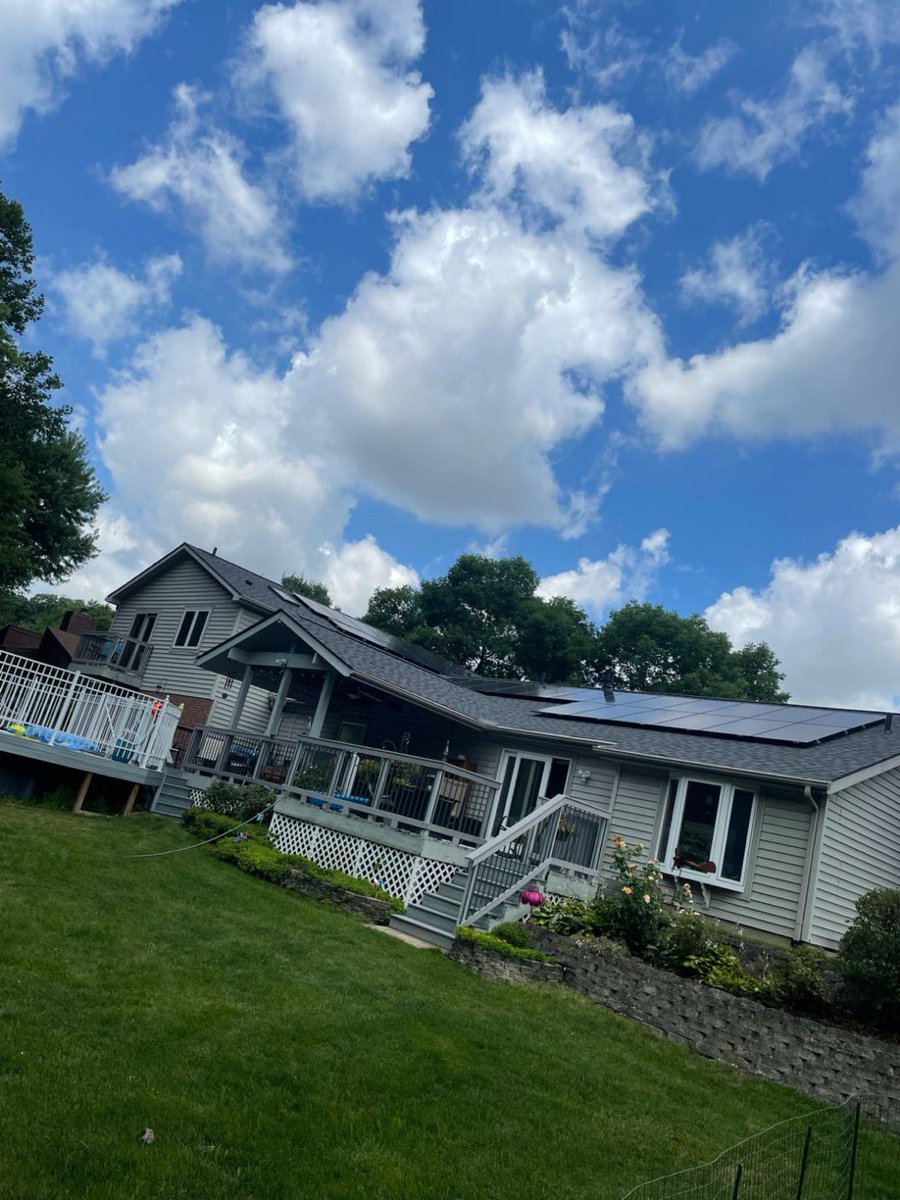 ogwenergy's tweet photo. Another solar project in the books for OGW Energy Resources!  This project was years in the making for us.  We first engaged with our client several years ago, at that time pricing and technology did not make sense for them.  REC panel technology…enough said! #solar #residential https://t.co/mI6fk3euxa