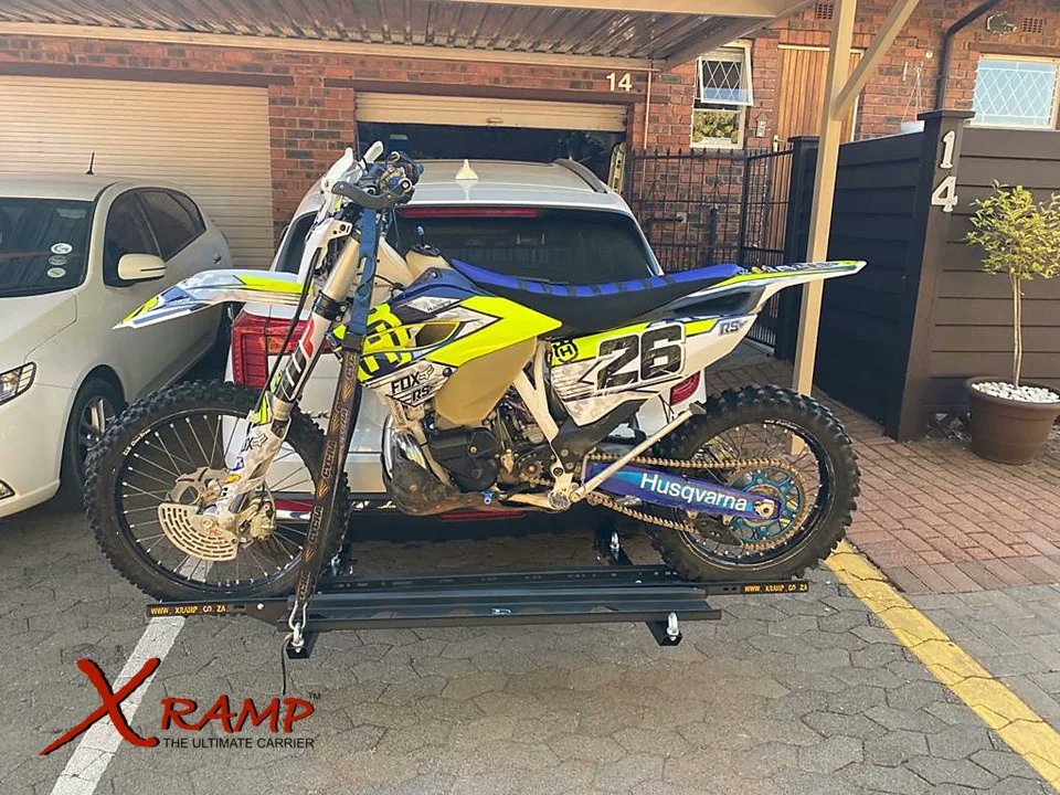 The FUTURE....NO TOWBAR only with an XRAMP 
So Easy Simple Awesome 
xramp.co.za 
R6500.00 
JC-071 512 7785 
Marthin-079 449 6002 
#xramp #husquvarna