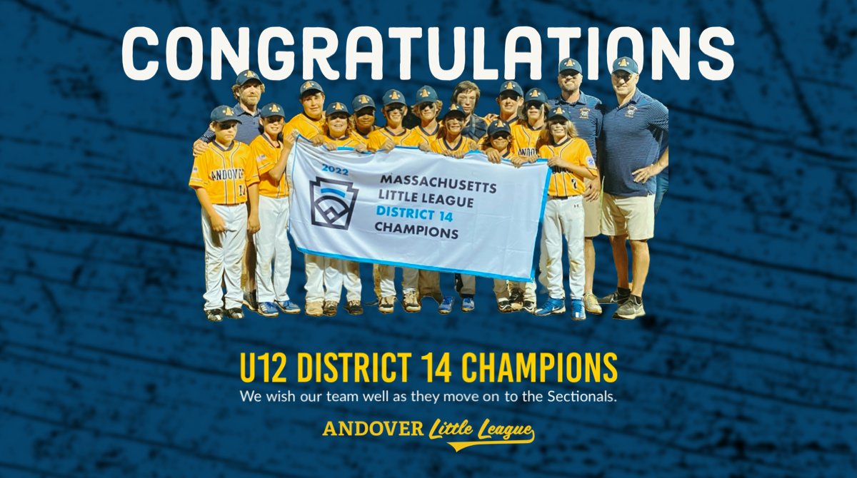 Andover LL tweet media