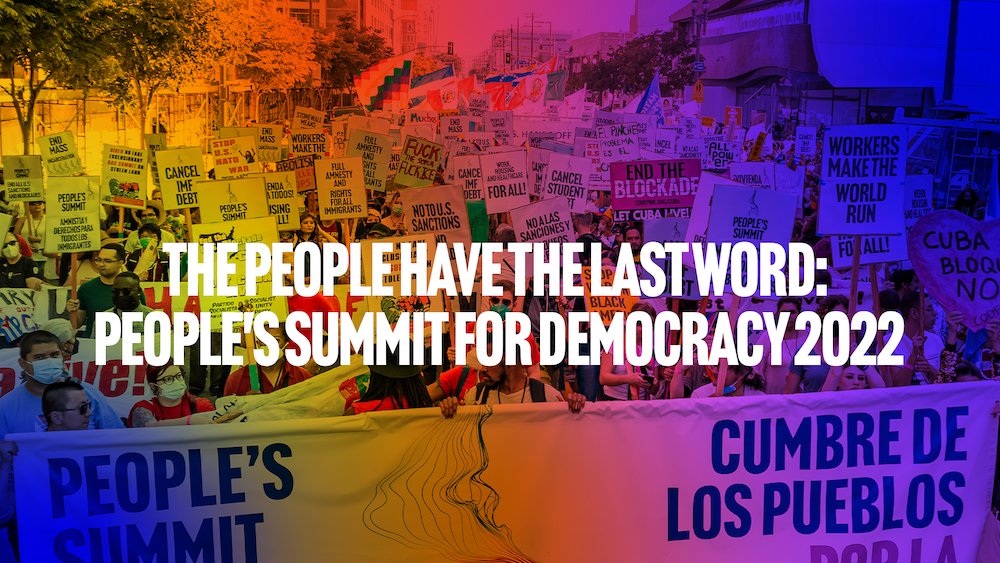 The #PeoplesSummit22 last month taught us that our unity is our strength. As we continue building together and intensifying our struggle for justice, relive those historic days in Los Angeles with this video summary. 📹youtu.be/F8p9JOVIeLQ