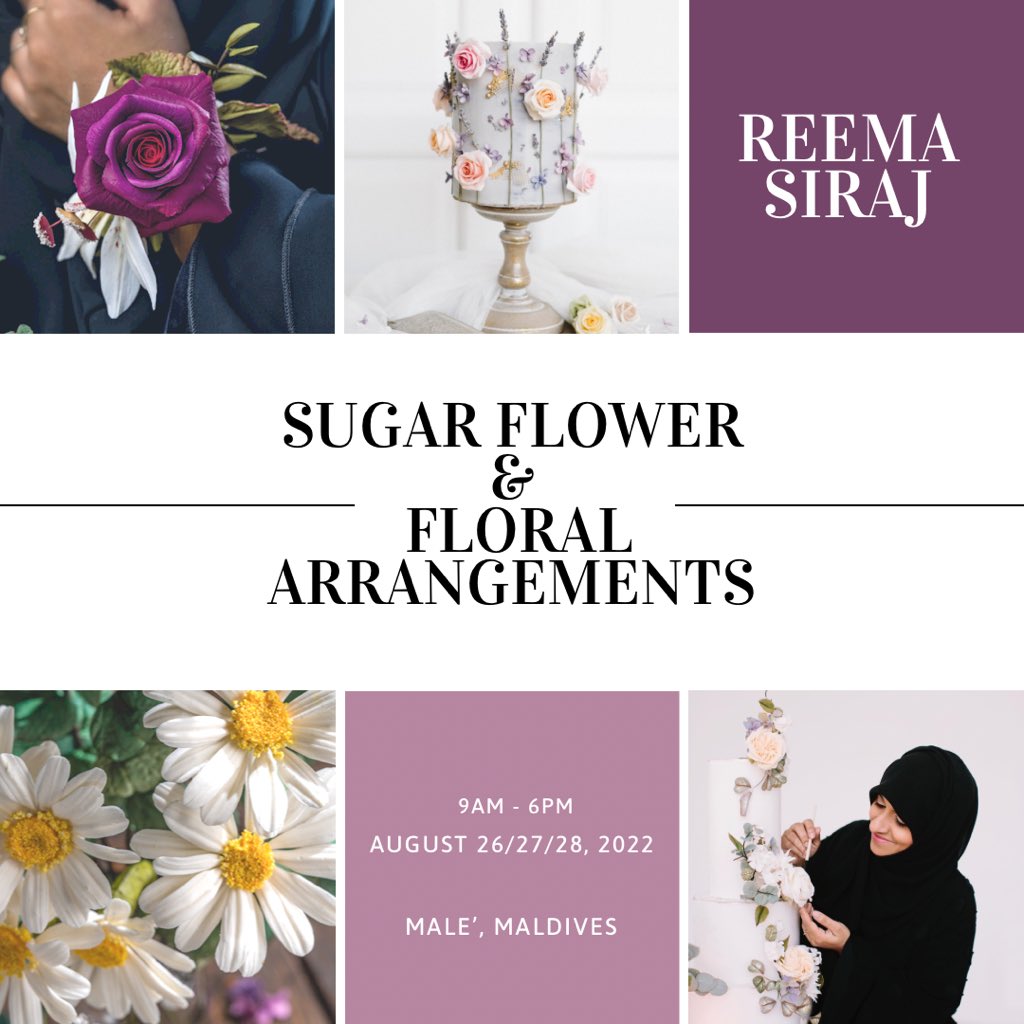 hanbonbon's tweet photo. Very honored to be hosting @ReemaSiraj classes this August in Male’.

Anyone who has seen her cakes have surely appraised her talent for latest trends and techniques in her cakes. Very excited about what she has up her sleeve for these classes! 

DM for info! ✨ https://t.co/u9BRlrU9A7