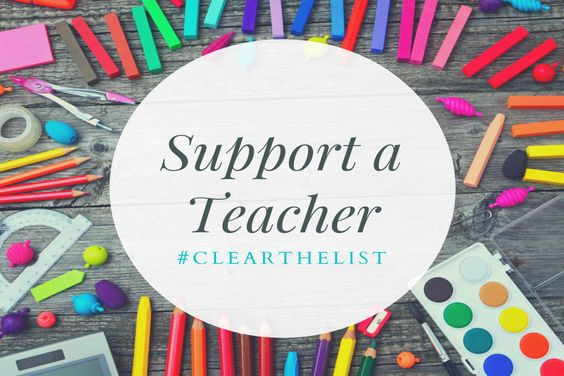 Every #clearthelist post should be a crystal clear reminder that teachers do way too much for way too little. #teachertwitter 

Follow me and drop your lists for RT and #clearthelists promotion! Let's get the lists cleared for our wonderful teachers.