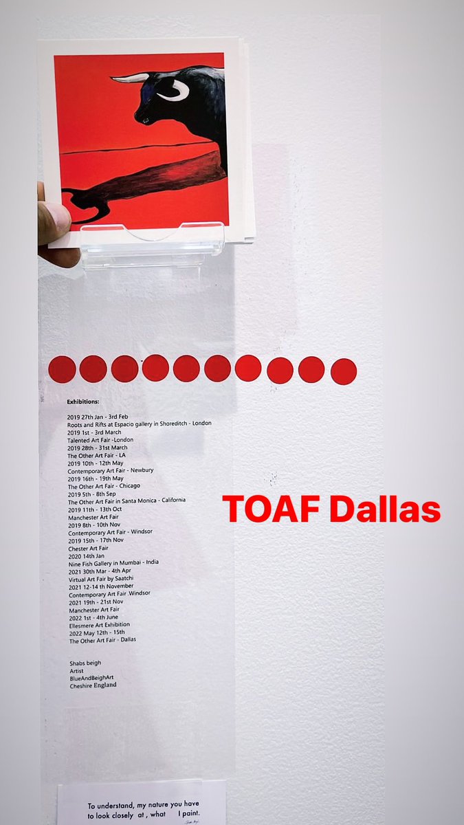 The Other Art Fair 𝗗𝗮𝗹𝗹𝗮𝘀 .
paintingsandprints.Co.uk