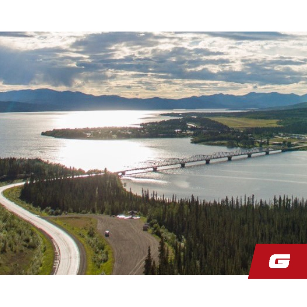 GrahamBuilds's tweet photo. Excited to start work on the Nisutlin Bay #BridgeReplacement project this summer! As the largest capital project in #Yukon history, this is an important crossing for the Teslin community and serves as a critical transportation link along the Alaska Highway https://t.co/lfK5pmYI4i https://t.co/WJ8rR6rxFq