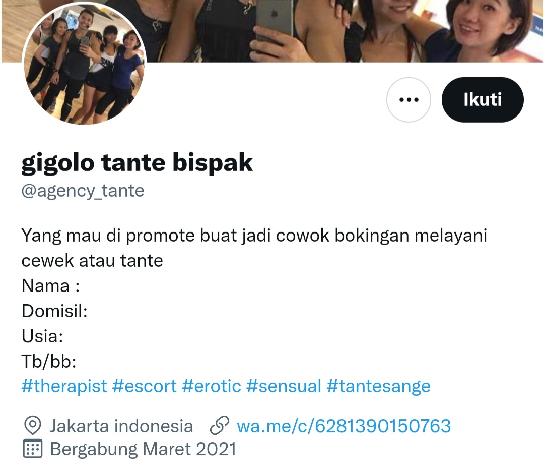 TnteTrustedTIPU's tweet photo. ⚠️WASPADA PENIPUAN yg ngaku2 bs kenalin ke 'Tante' oleh @tanteagency @agency_tante WA 081390150763⚠️
Modusnya : 
- Uang member 
- Dikasih SS chat WA palsu seolah2 si penipu abis chat sm 'Tante'
- Utk dikenalin sm 'Tante' diminta Trsfer Lg trs diBLOK! @Abdura_45928829 @Kelvinbeta3 https://t.co/WV6rDwWEdy
