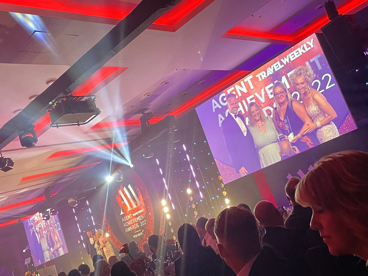 LGJHX's tweet photo. @zdfrank well done darling !!! You’ve worked super hard and it’s wonderful to see you being recognised this eve at @travelweekly #TWAAA https://t.co/0nedFLO2zw