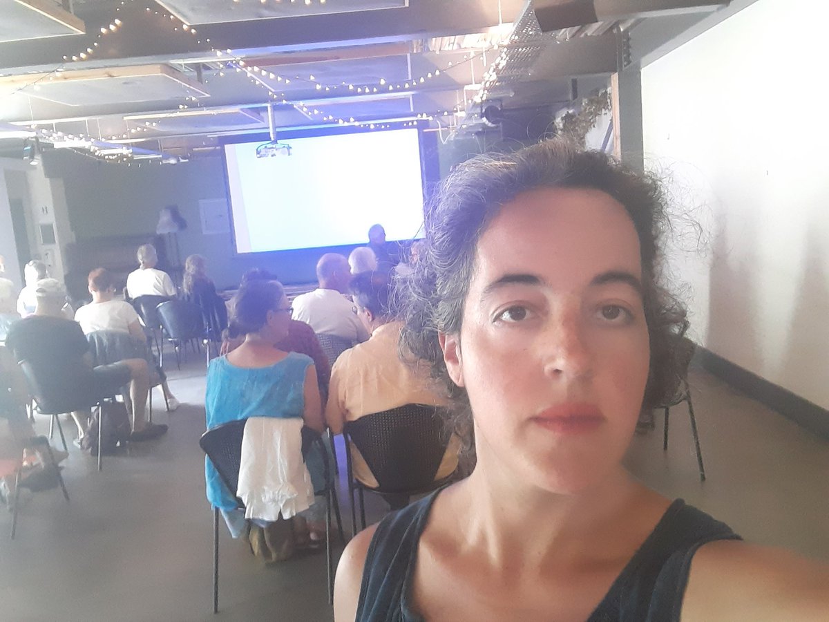 bekialdam's tweet photo. On the door, letting in the punters for Once You Know, tonight at the Stroud Brewery. Really excited to watch and to hear from @EssaysConcern afterwards in the Q&amp;A 

#climatecrisis #OnceYouKnow https://t.co/4yTJm3ouwi