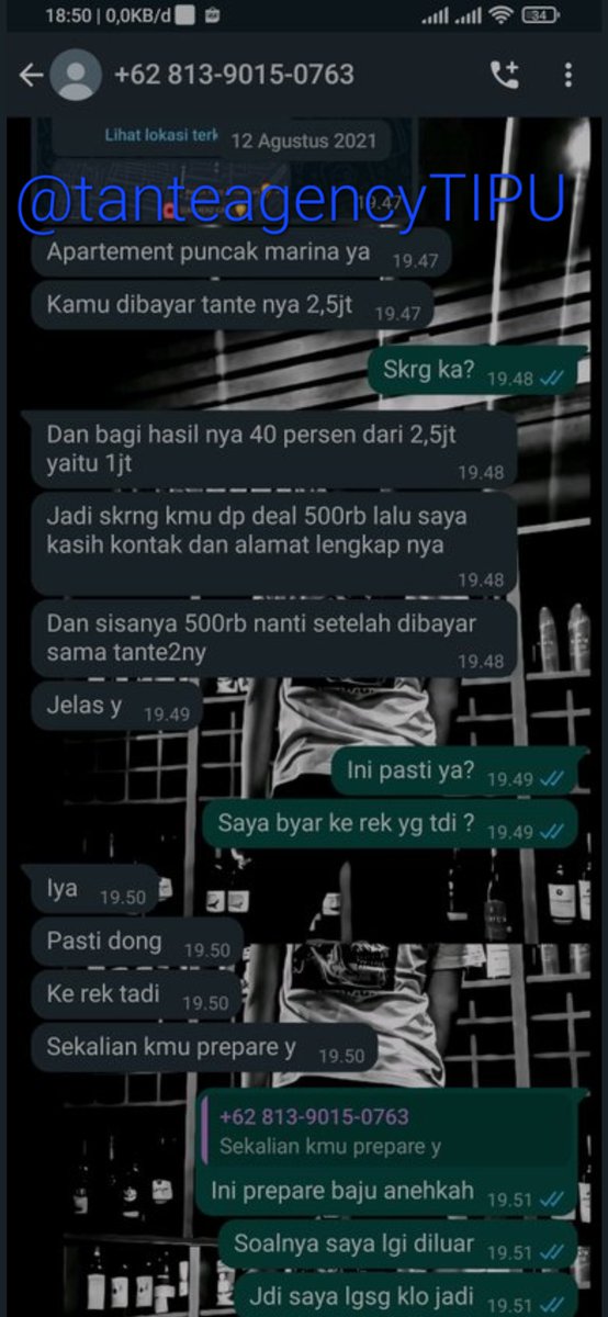 TnteTrustedTIPU's tweet photo. ⚠️ Ati2 si @agency_tante ini Tukang Tipuu⚠️cocokin aj no nya 081390150763..AWAL2 DIMINTA TRSFER MEMBER 300RB TRS STLH TRSFER MEMBER DIBILANG AD TANTE2 YG MAU BOOK TP MESTI TRSFER LG 40-50% DR FEE YG D KSH TANTE misal dpt 2.5JT dminta TRSFER 40% NYA 1JT..stlh Trsfer lalu diBLOKIR! https://t.co/MYak1n7u54