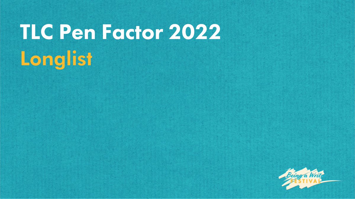TLCUK's tweet image. There was a lot of wonderful work submitted to this year's TLC Pen Factor Prize.

The writers on our longlist are... #BAWFest
