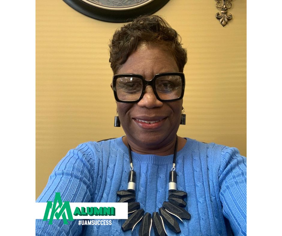 UAM_Alumni's tweet photo. Recognizing the achievement of #UAMAlum Lou Lambert (BS ‘74).
Lou retired from the AR Department of Human Services after twenty-eight years of service. She is currently employed by Paradise Funeral Home of Monticello. #UAMSUCCESS #UnitedbyUAM #UAMemories https://t.co/QEHoy6uaSt