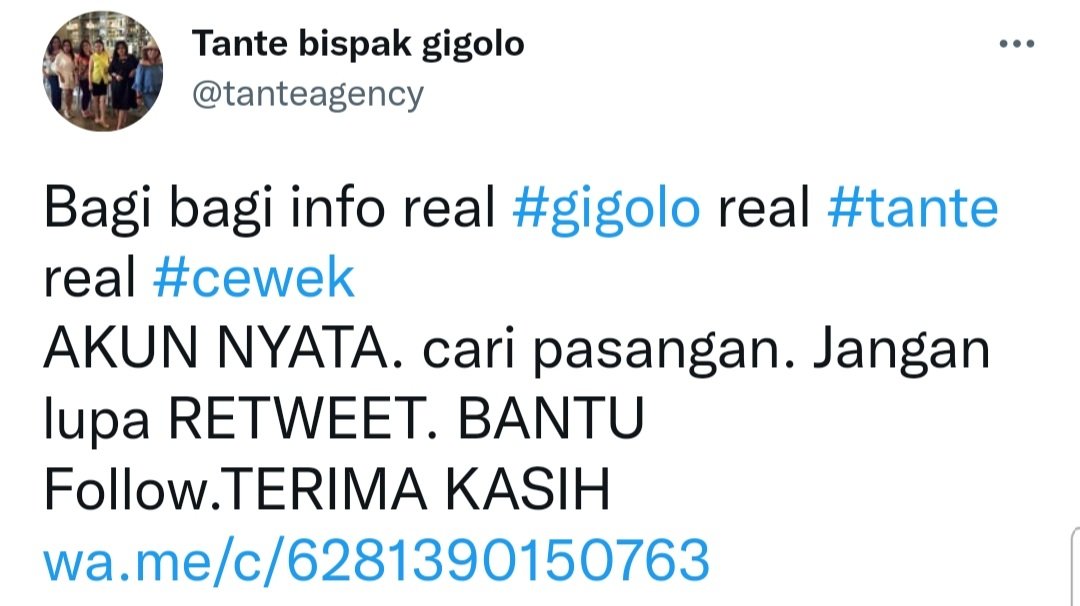 TnteTrustedTIPU's tweet photo. ⚠️ Ati2 si @tanteagency ini Tukang Tipuu⚠️cocokin aj no nya 081390150763..AWAL2 DIMINTA TRSFER MEMBER 300RB TRS STLH TRSFER MEMBER DIBILANG AD TANTE2 YG MAU BOOK TP MESTI TRSFER LG 40-50% DR FEE YG D KSH TANTE misal dpt 2.5JT diminta TRSFER 40% NYA 1JT..stlh Trsfer lalu diBLOKIR! https://t.co/D3feqpgcyD