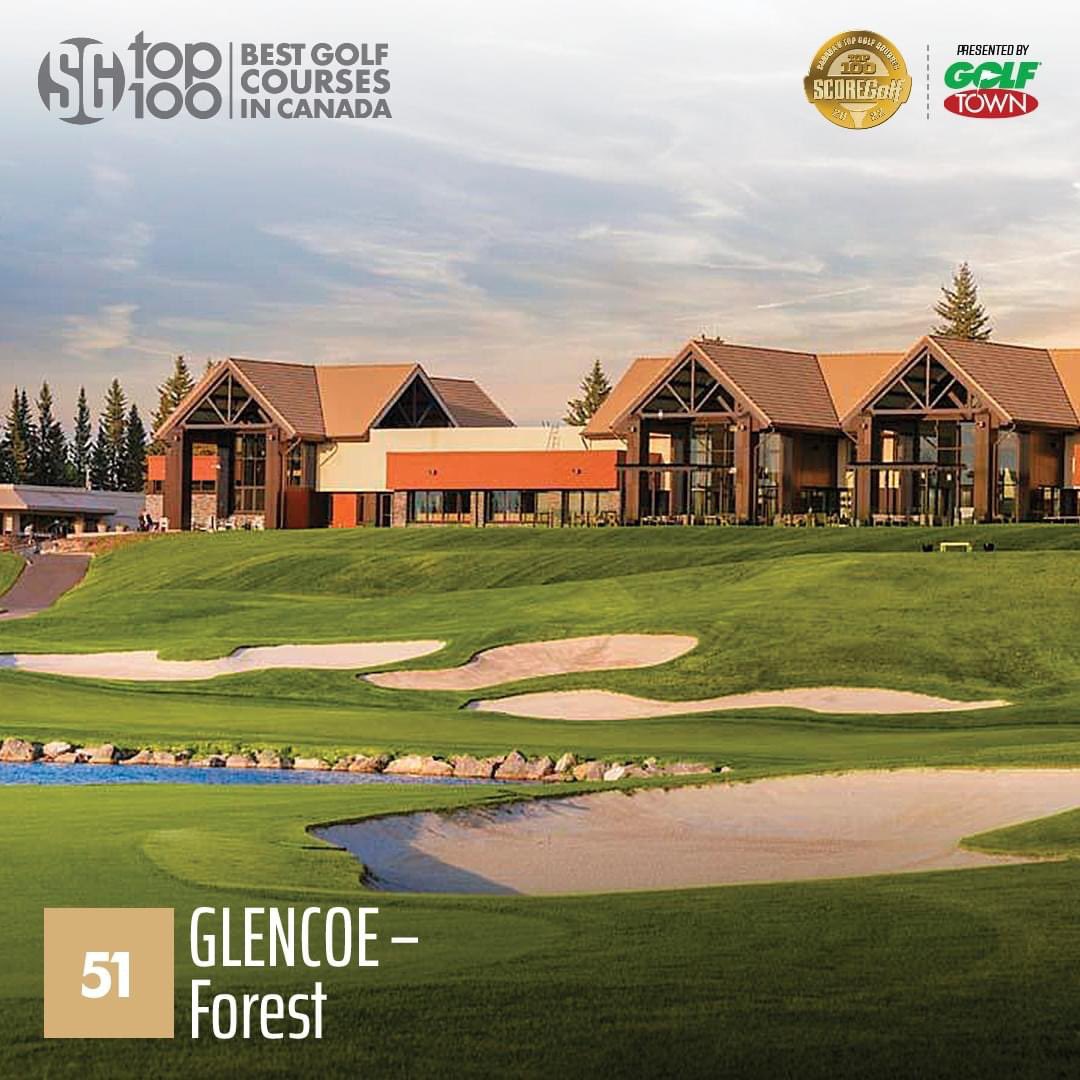 GlencoeInv's tweet photo. The Forest makes SCOREGolf Top 100 list again for 2022! This championship course ranked #51 out of approximately 2,300 courses throughout Canada.
 
See the full list: https://t.co/3sXqEIhNN1 

#forestcourse #glencoegolf #glencoeinv #SGTop100 https://t.co/PkTmq4NFmZ