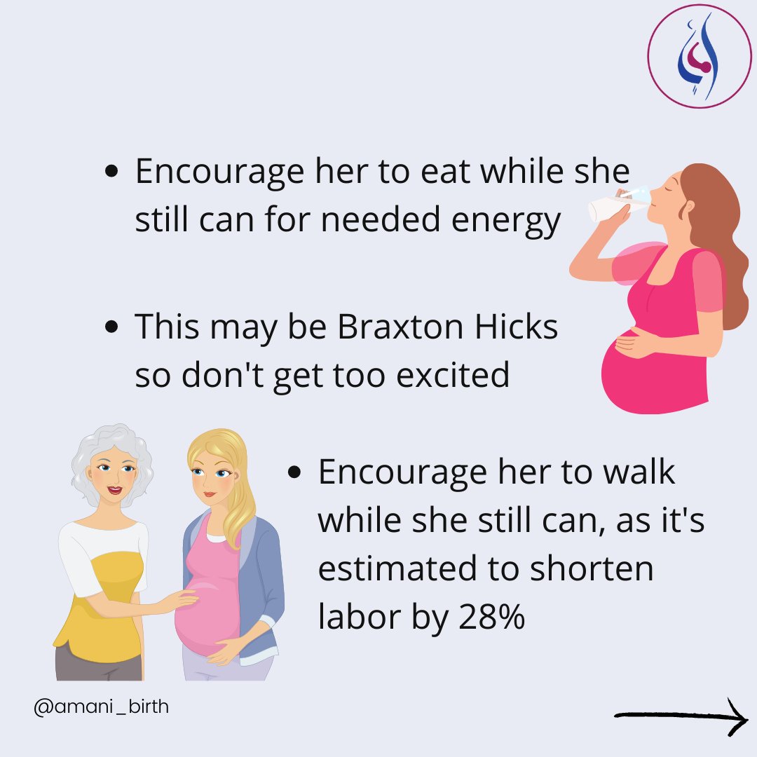 AMANI_Birth's tweet photo. 💜Early labor is when contractions start to organize and follow a pattern until you reach active labor. Supporting a woman when she's giving birth is a big responsibility and an honor.
#birth #birthsupport #labortips #birthtips #saudi #muslimcouple #womeninislam #AMANI_BIRTH https://t.co/dlBJ1DQEpe