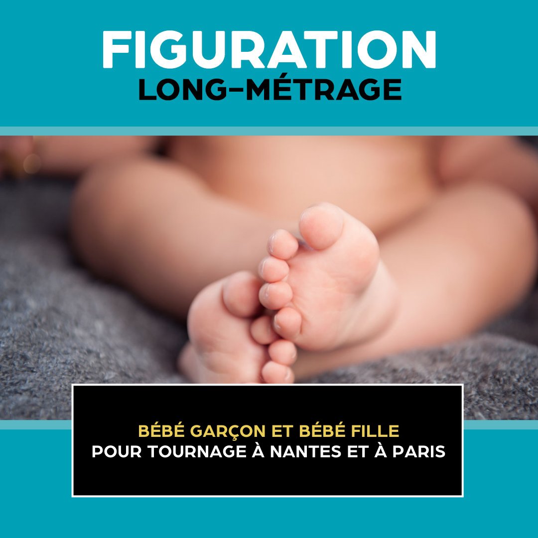 ▶️👶  Pour le prochain long-métrage réalisé par Christophe Barratier « Comme par magie », la production recherche deux bébés pour un tournage à Nantes et sa région. #castingfrance #castingbebe #castingenfants
​
​▶️ Plus d'infos : bit.ly/3Pqz8GG