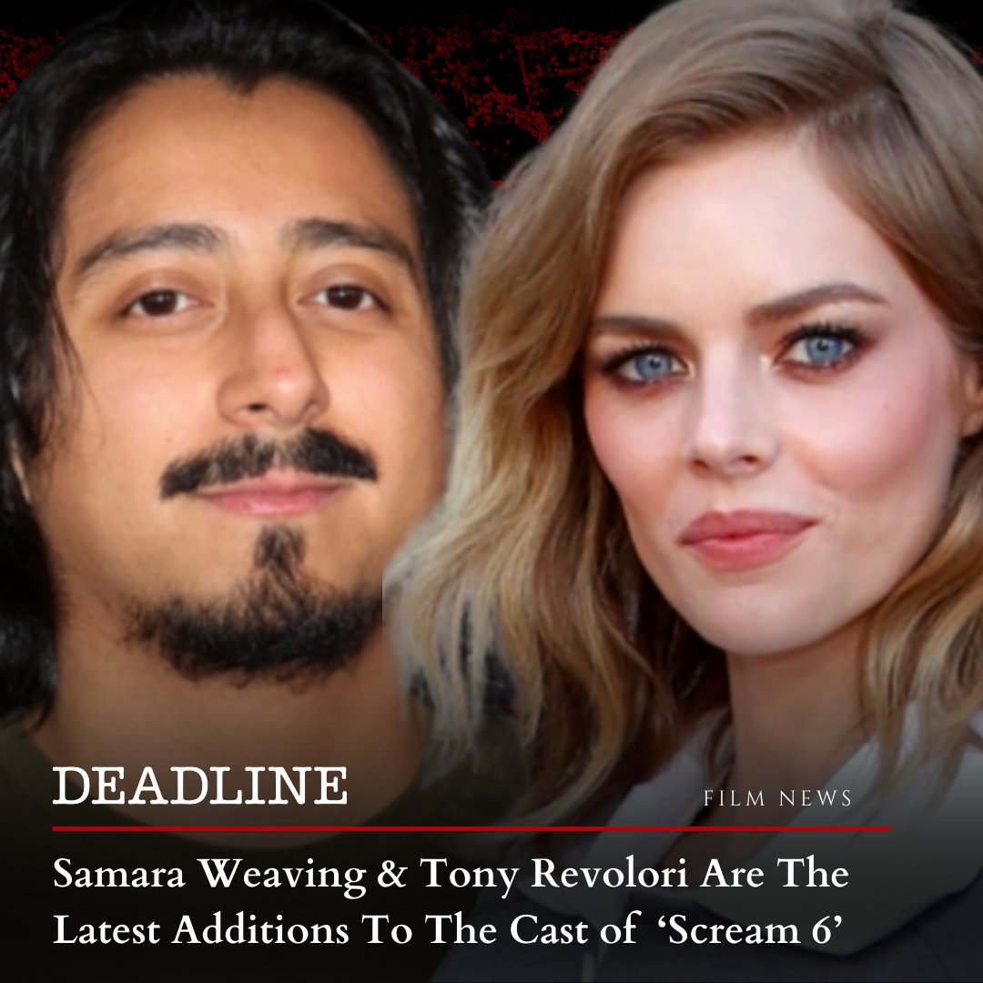 Samara Weaving and Tony Revolori join cast of Scream 6