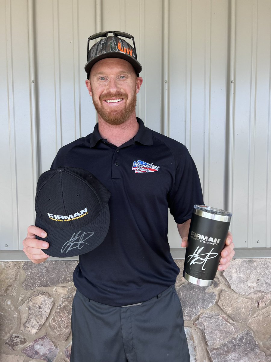 JebBurtonRacing's tweet photo. Giveaway! 
Retweet and Follow Me for a chance to win this @FIRMANPower hat and tumbler! 
Winner picked Monday. https://t.co/3JOdHkUG9P
