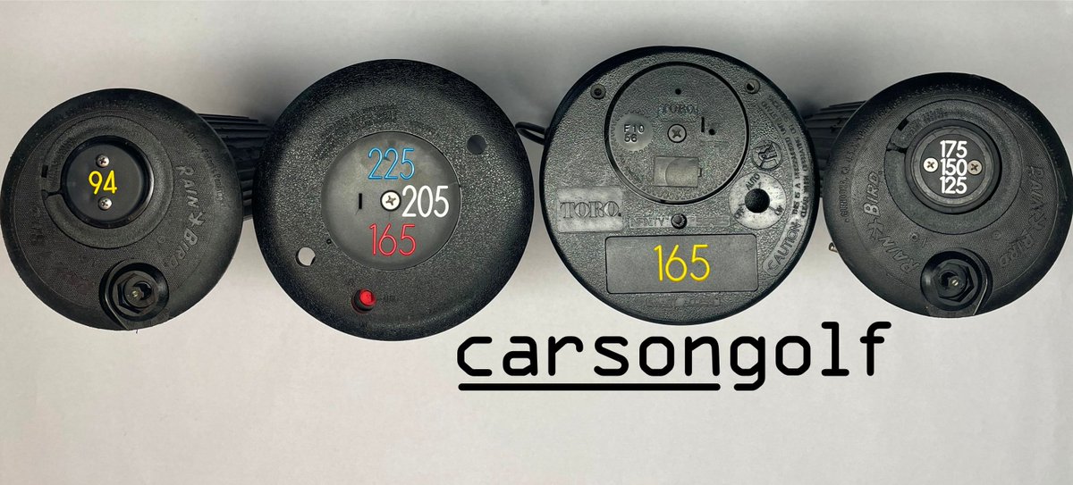 Make #carsongolf your direct source for sprinkler #yardagemarkers, carsongolf.net.