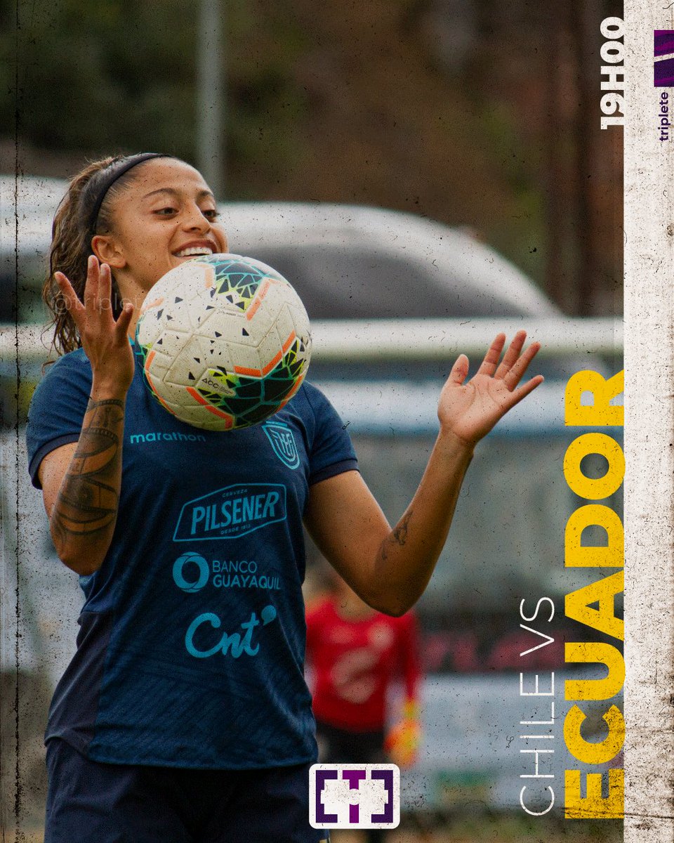 Triplete593's tweet photo. #CopaAmericaFemenina┃ Tri Femenina ⚽🇪🇨
¡Que felicidad! 🤩⚽️
@LaTri Femenina lista para disputar su segundo partido frente a la Selección de Chile en Copa América.
¡Con todo Ecuadoooooor! 💪🏻💛
#TriFemenina #Ecuador #futbol #copaamericafemenina #Mujeres #triplete593 https://t.co/BGncBosBRa