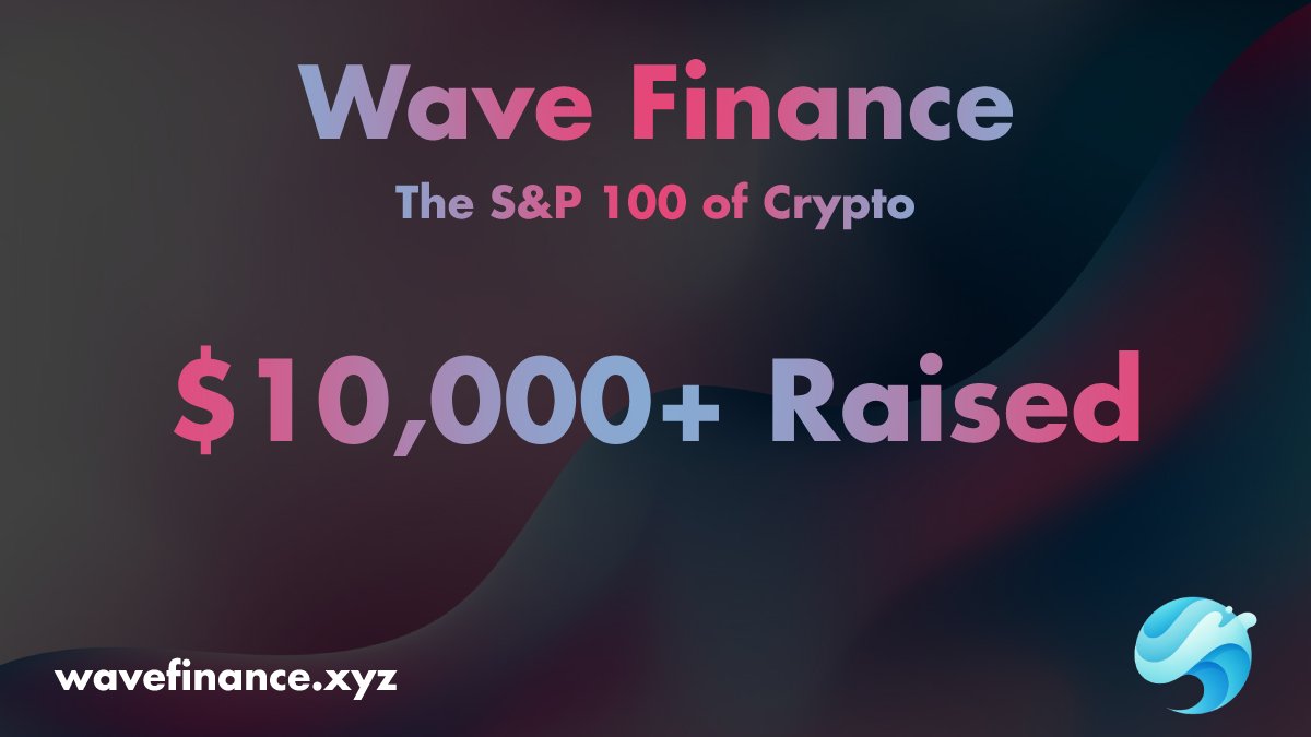 WaveFinanceBNB's tweet photo. Day 1 Update: 

We've raised $10k+ so far which is halfway to our soft cap!

LFG, we're going to make sure $WAVE is successful, come check us out. Links in bio!

#BSC #BSCGems #BSCGemAlert #DeFi #altcoins $BNB #BSC $WAVE #rebase #BNB #BNBChain #BNBREFLECTIONS #BSCGemsx100 https://t.co/pM6LMixYGR