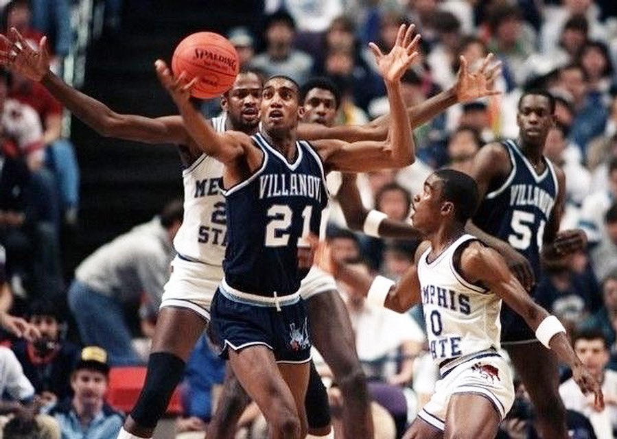 CoachJayWright's tweet photo. Nova Nation let’s wish 1985 National Champion and @NovaMBB all-time great Harold Pressley a Happy Birthday ! https://t.co/wecj2X0Qdq